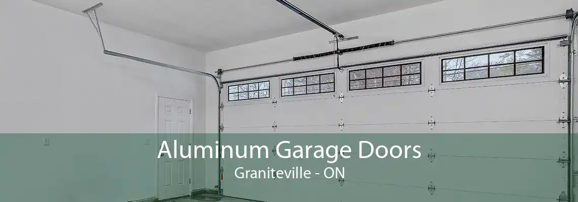 Aluminum Garage Doors Graniteville - ON