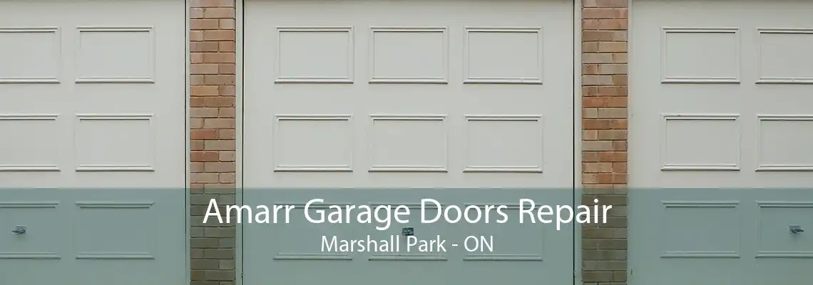 Amarr Garage Doors Repair Marshall Park - ON