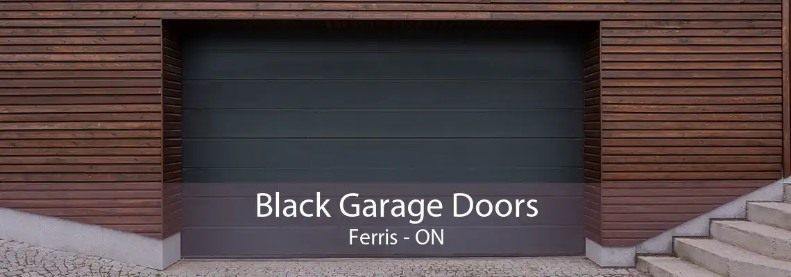 Black Garage Doors Ferris - ON