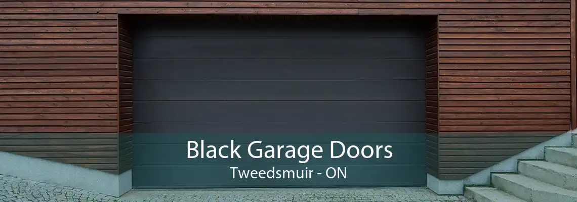 Black Garage Doors Tweedsmuir - ON