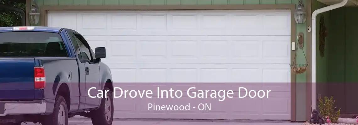Car Drove Into Garage Door Pinewood - ON