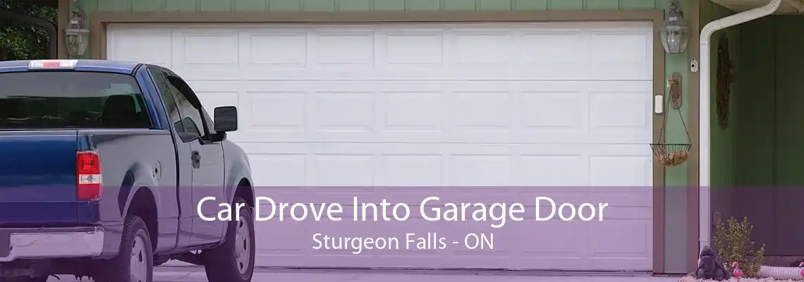 Car Drove Into Garage Door Sturgeon Falls - ON