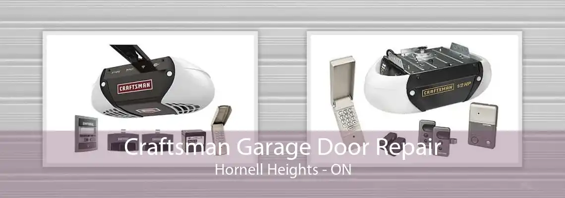 Craftsman Garage Door Repair Hornell Heights - ON