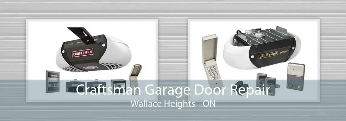 Craftsman Garage Door Repair Wallace Heights - ON