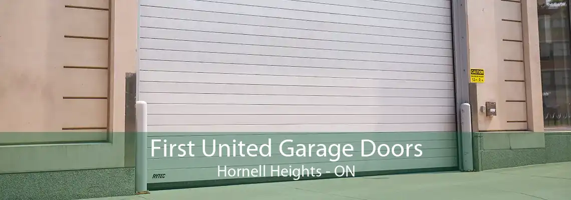 First United Garage Doors Hornell Heights - ON