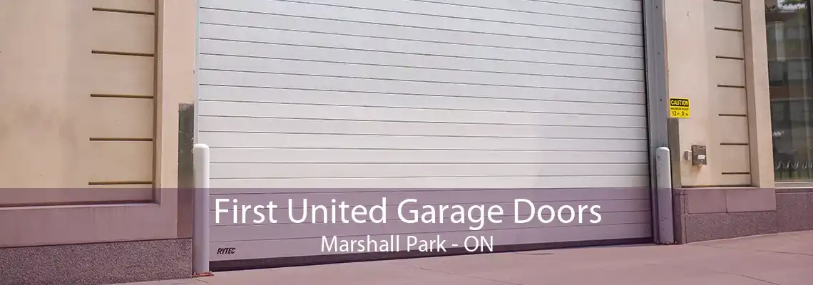 First United Garage Doors Marshall Park - ON