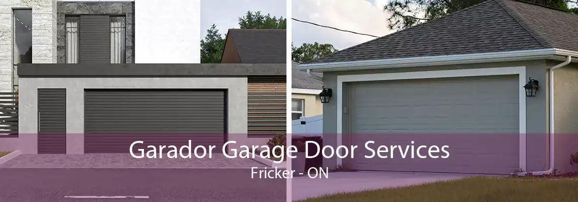 Garador Garage Door Services Fricker - ON