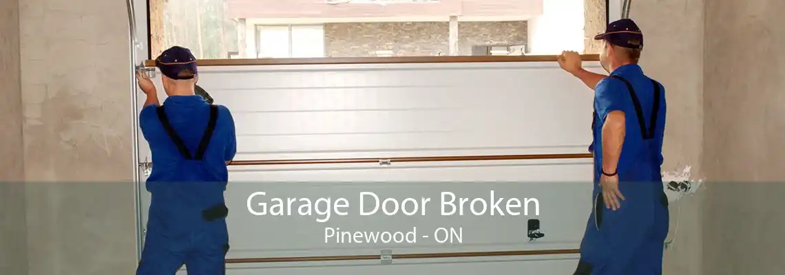 Garage Door Broken Pinewood - ON