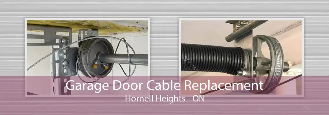 Garage Door Cable Replacement Hornell Heights - ON