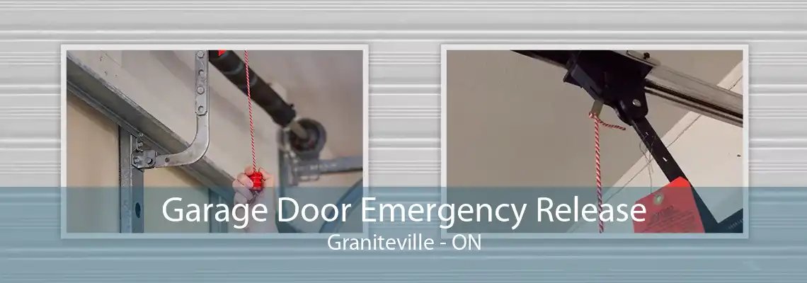 Garage Door Emergency Release Graniteville - ON
