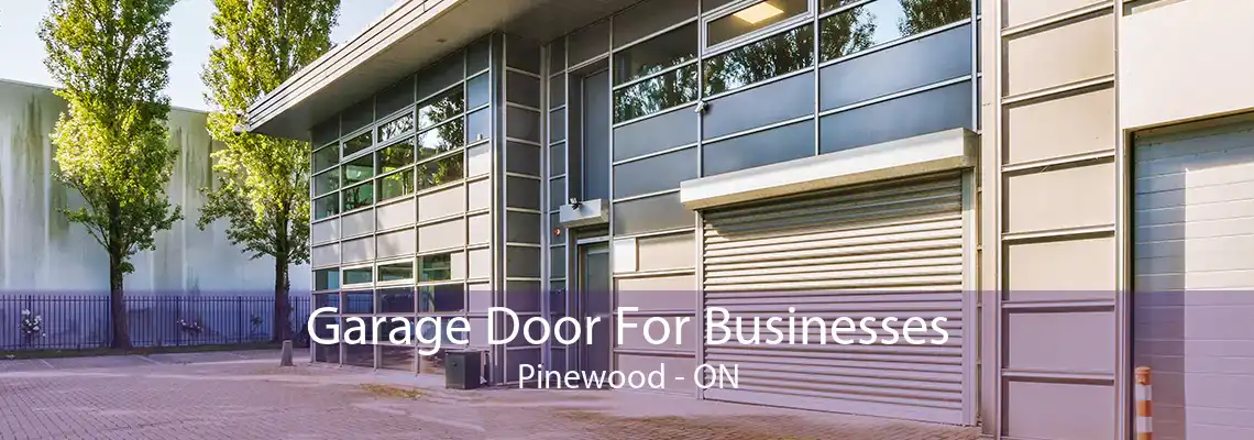 Garage Door For Businesses Pinewood - ON