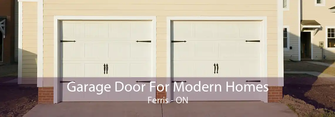 Garage Door For Modern Homes Ferris - ON