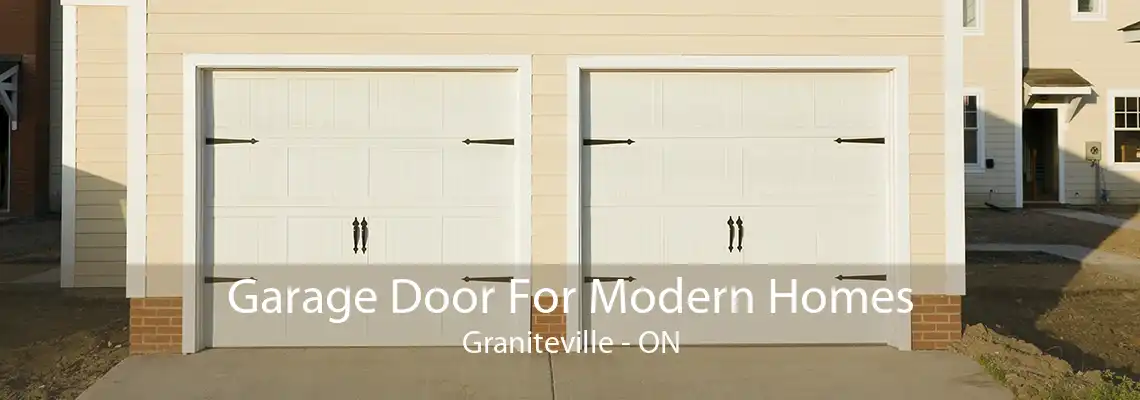 Garage Door For Modern Homes Graniteville - ON
