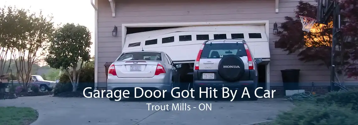 Garage Door Got Hit By A Car Trout Mills - ON
