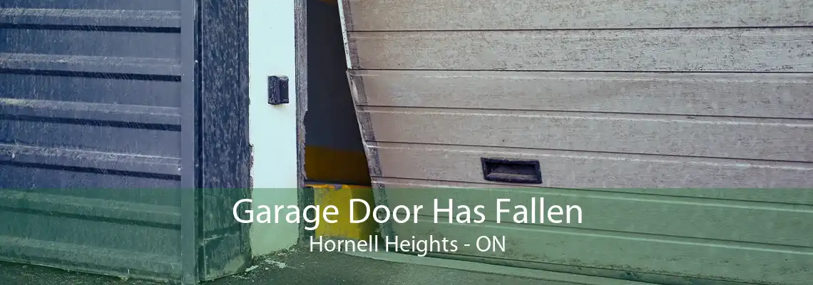 Garage Door Has Fallen Hornell Heights - ON