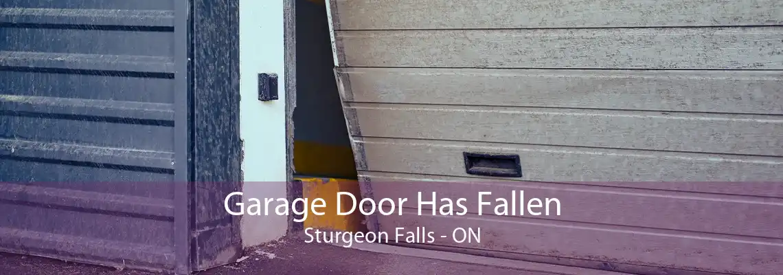 Garage Door Has Fallen Sturgeon Falls - ON