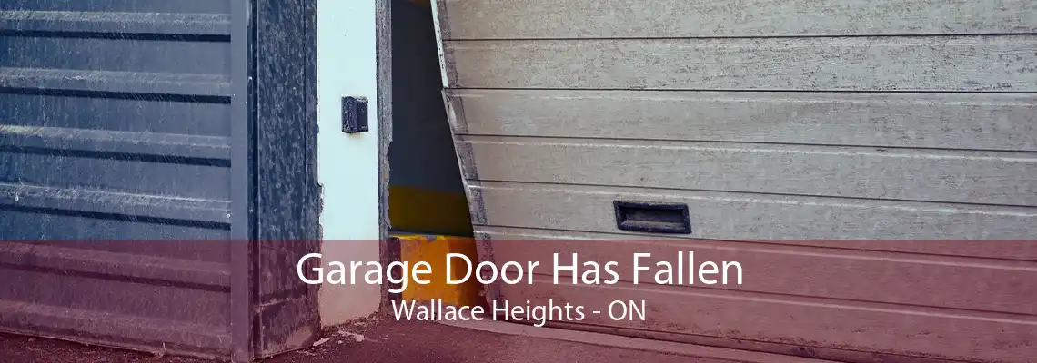 Garage Door Has Fallen Wallace Heights - ON