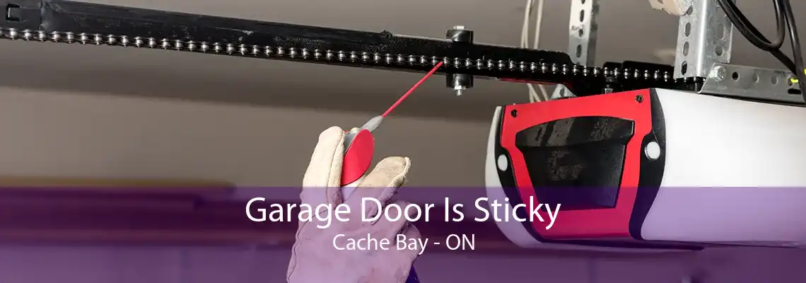 Garage Door Is Sticky Cache Bay - ON