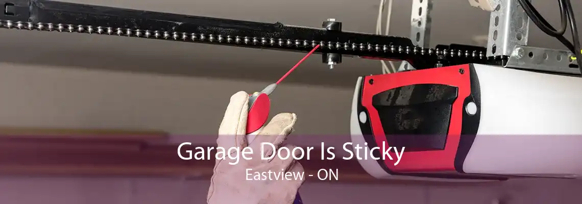 Garage Door Is Sticky Eastview - ON