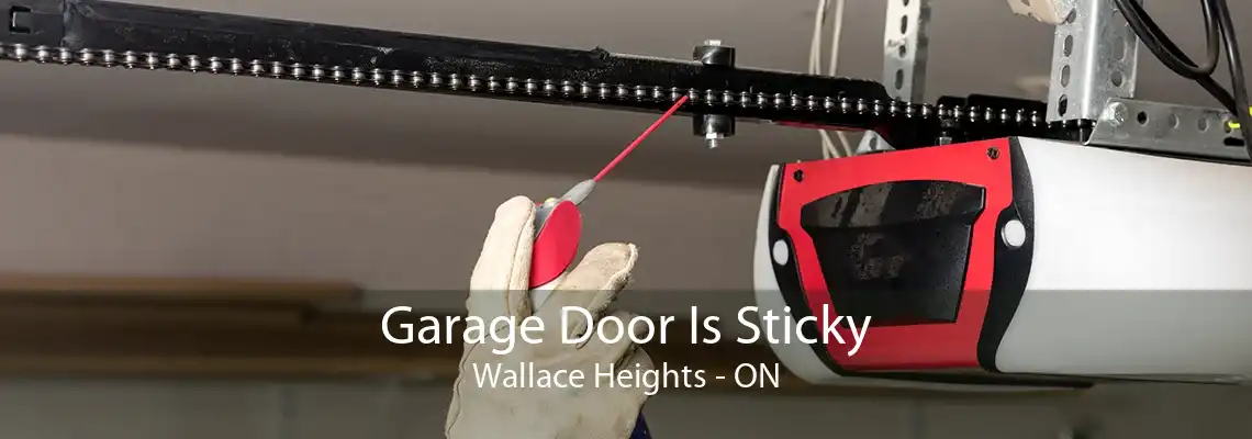 Garage Door Is Sticky Wallace Heights - ON