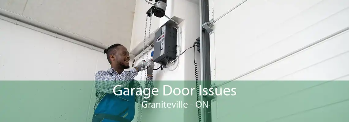 Garage Door Issues Graniteville - ON