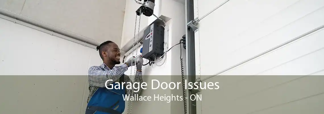 Garage Door Issues Wallace Heights - ON