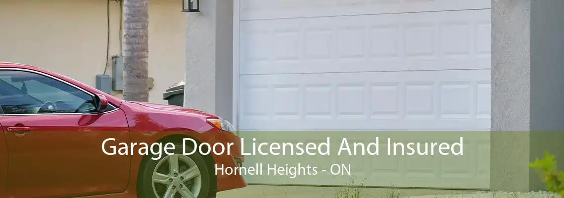 Garage Door Licensed And Insured Hornell Heights - ON