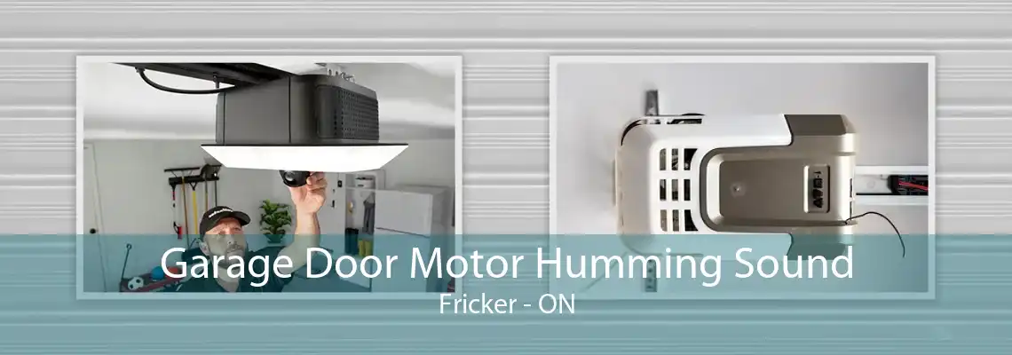 Garage Door Motor Humming Sound Fricker - ON
