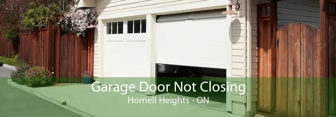 Garage Door Not Closing Hornell Heights - ON