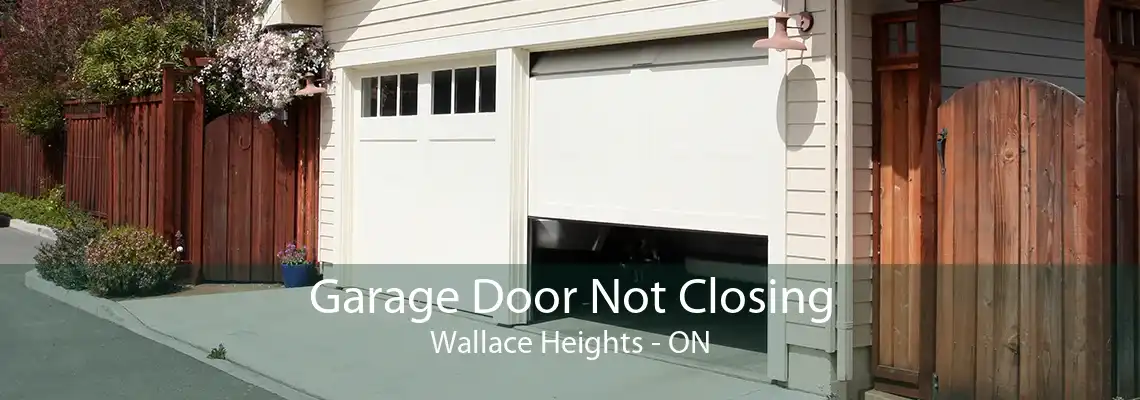 Garage Door Not Closing Wallace Heights - ON