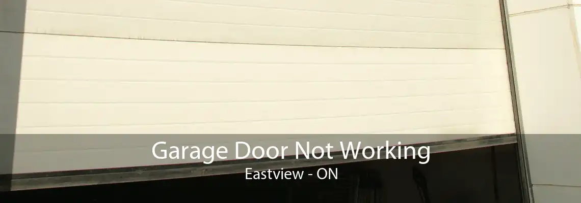 Garage Door Not Working Eastview - ON