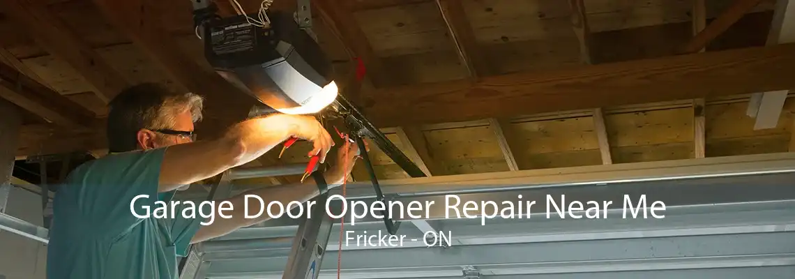 Garage Door Opener Repair Near Me Fricker - ON