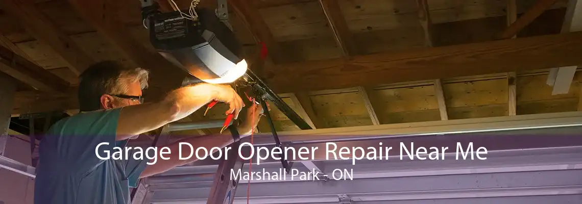 Garage Door Opener Repair Near Me Marshall Park - ON