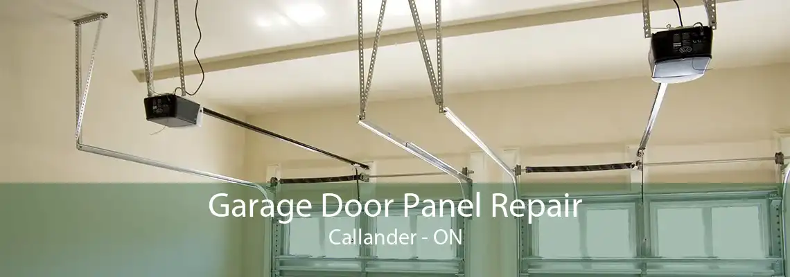 Garage Door Panel Repair Callander - ON