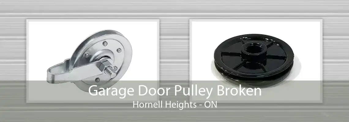 Garage Door Pulley Broken Hornell Heights - ON
