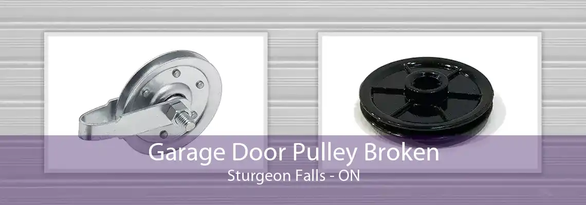 Garage Door Pulley Broken Sturgeon Falls - ON