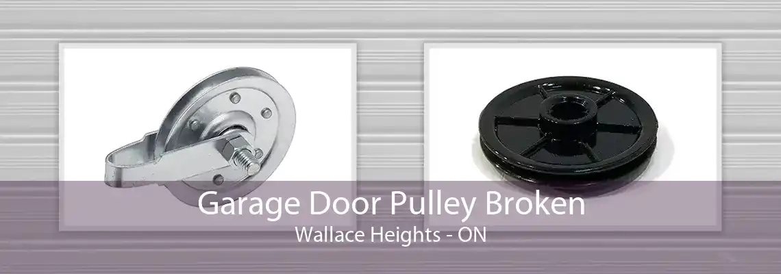 Garage Door Pulley Broken Wallace Heights - ON