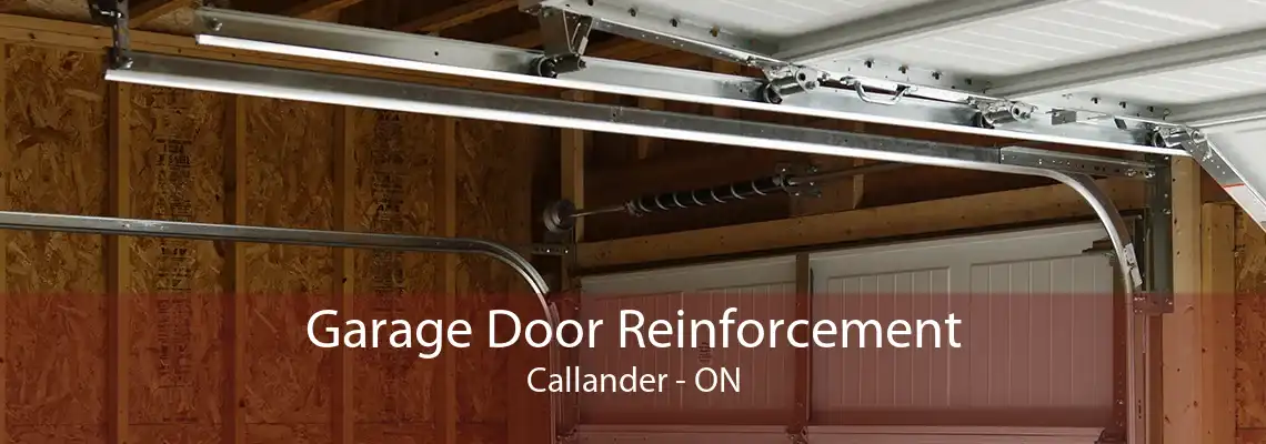 Garage Door Reinforcement Callander - ON