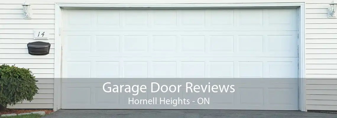 Garage Door Reviews Hornell Heights - ON