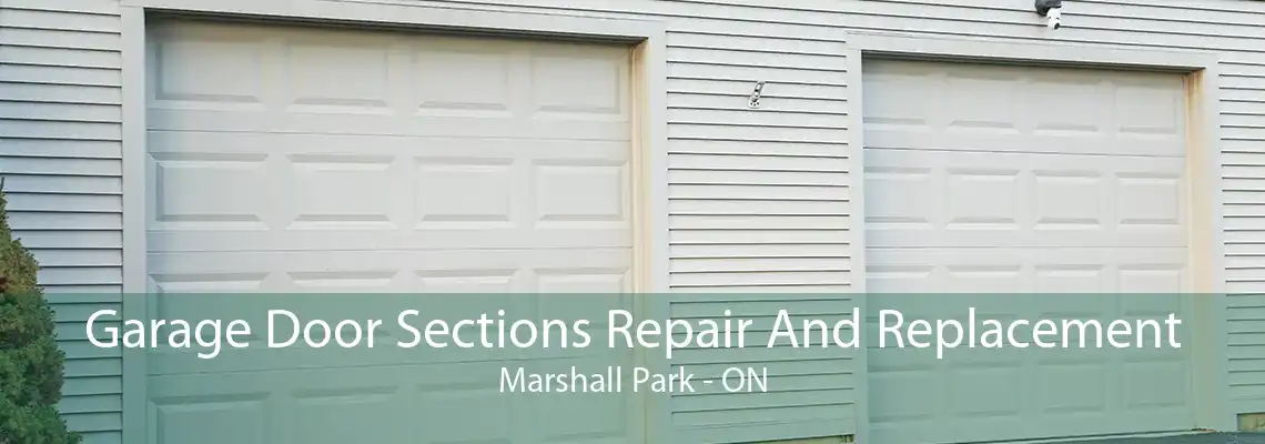 Garage Door Sections Repair And Replacement Marshall Park - ON