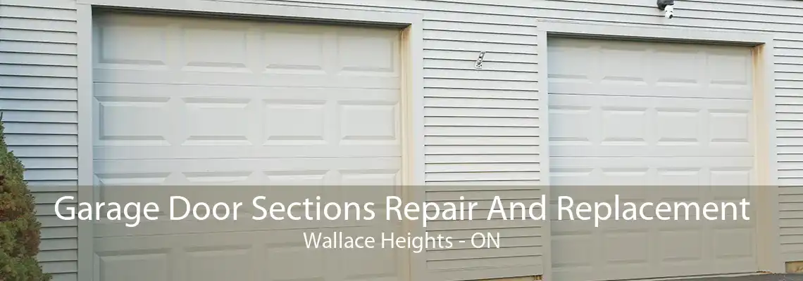 Garage Door Sections Repair And Replacement Wallace Heights - ON