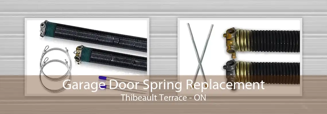 Garage Door Spring Replacement Thibeault Terrace - ON