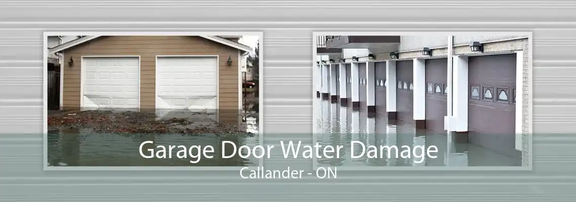 Garage Door Water Damage Callander - ON