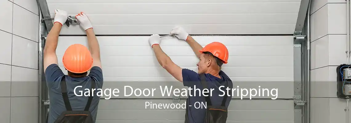 Garage Door Weather Stripping Pinewood - ON