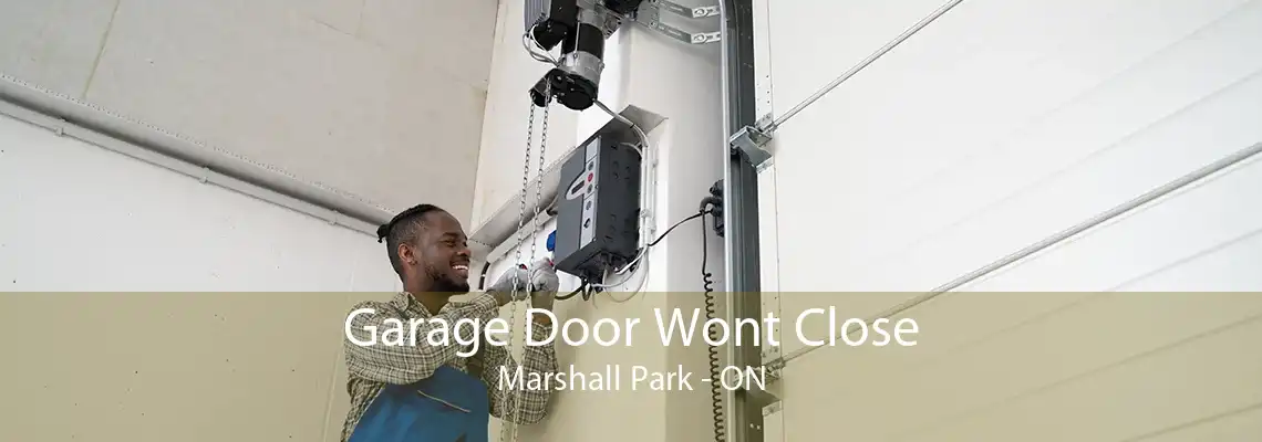 Garage Door Wont Close Marshall Park - ON