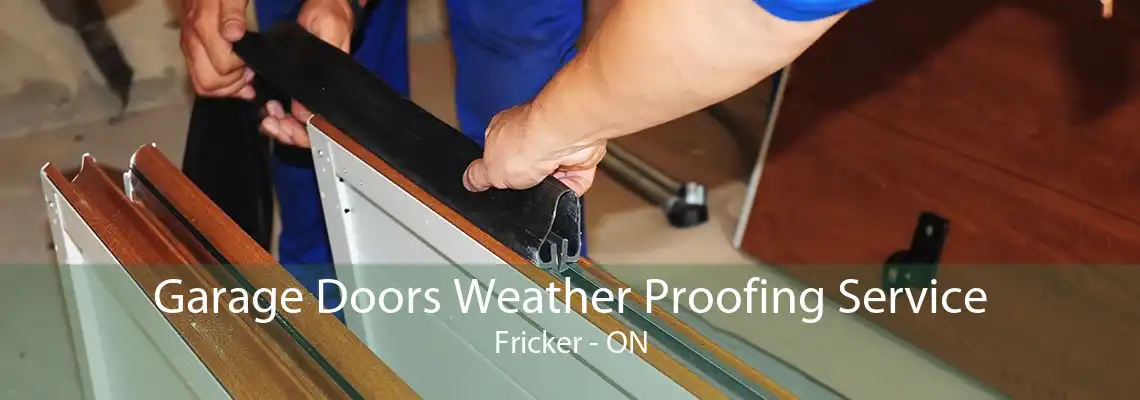 Garage Doors Weather Proofing Service Fricker - ON