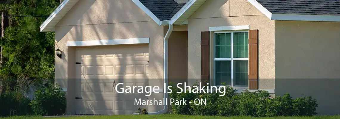 Garage Is Shaking Marshall Park - ON