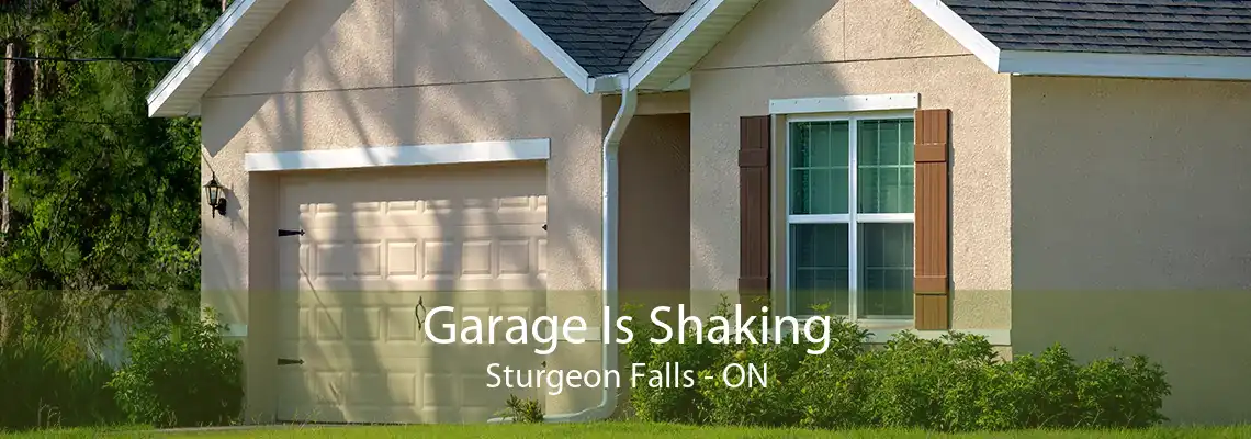 Garage Is Shaking Sturgeon Falls - ON