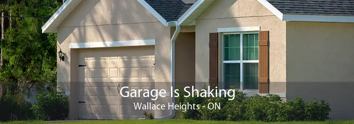 Garage Is Shaking Wallace Heights - ON
