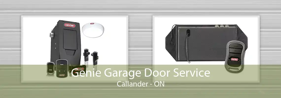 Genie Garage Door Service Callander - ON